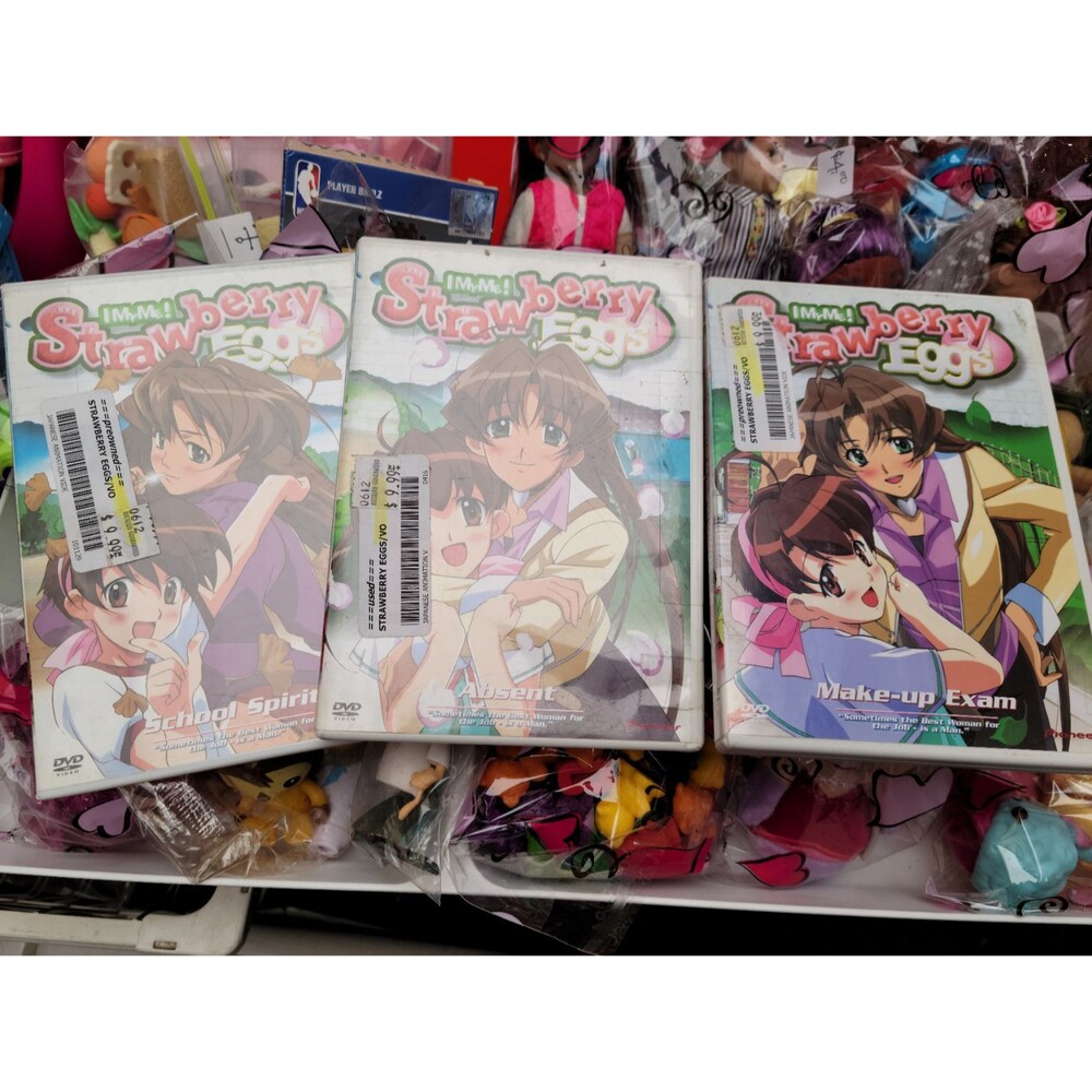 Strawberry Eggs Anime Volumes 1-3 DVD